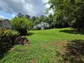 Expansive backyard with lush green grass and mature trees, creating a private and serene setting at 3400 Elm Creek Nw Dr, Marietta, GA 30064