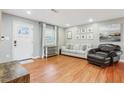Bright living room with hardwood floors and neutral décor at 456 Pretty View Se Ln, Smyrna, GA 30082