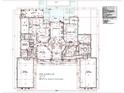 First floor plan with expansive layout: kitchen, Gathering room, dining, 3-car garages, and Primary suite at 4309 Giverney Blvd, Fairburn, GA 30213