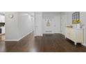 Beautiful entryway featuring hardwood floors and white trim at 476 Concord Se Ln, Smyrna, GA 30082