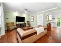 Bright living room with hardwood floors, cozy furniture, and natural light at 3149 Buford Ne Hwy # 2, Atlanta, GA 30329