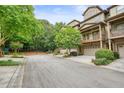 Picturesque street view showing townhome and lush green trees at 3202 Saute Way, Avondale Estates, GA 30002