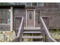 Close up of front door and porch area of home at 300 Twin Tendrils Sw, Atlanta, GA 30331