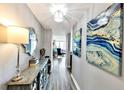 Beautifully decorated hallway with modern art and stylish decor at 3338 Peachtree Ne Rd # 1507, Atlanta, GA 30326
