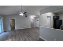 View of open floor plan, including living room, kitchen, and front door entrance at 1513 Foxhall Se Ln, Atlanta, GA 30316