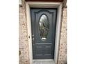 Front door with decorative glass at 2895 Brandl Cove Ct # 4, Marietta, GA 30067