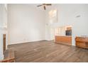 Bright living room with wood floors, high ceilings, and natural light at 1272 Whitlock Ridge Drive Sw Dr, Marietta, GA 30064