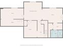 Basement layout featuring recreation room, utility room, and bath at 4955 Day Lily Nw Way, Acworth, GA 30102