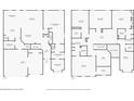 Detailed floor plan showcasing the layout of both floors at 2015 Chapel Estates Lane Southeast Ln, Dacula, GA 30019