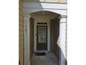 Inviting entryway with decorative door and elegant trim at 1865 Ellison Lakes Nw Ct # 21, Kennesaw, GA 30152