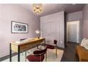 Well-lit home office featuring neutral walls, hardwood floors, and a closet for ample storage at 616 Angier Ne Ave # 4, Atlanta, GA 30308