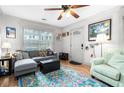 Cozy living room with hardwood floors, comfortable seating, and natural light at 778 Mclendon Dr, Decatur, GA 30079