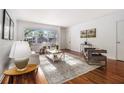 Cozy living room with hardwood floors, bright light, neutral colors, and updated decor at 425 Lindbergh Ne Dr # A2, Atlanta, GA 30305