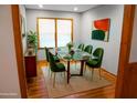 Elegant dining room with a glass table and modern decor at 2234 Clifton Springs Mnr, Decatur, GA 30034