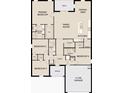 Detailed floor plan showcasing the layout with four bedrooms, a Gathering room, and a 2-car garage at 2308 Argento Cir, Dacula, GA 30019