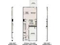 Stegall Village Durant floor plan showcasing kitchen, Gathering room, and garage at 512 Crown Dr, Emerson, GA 30137
