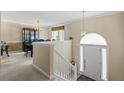 Elegant foyer showcasing the dining area and a bright, welcoming entrance at 185 Fox Run, Loganville, GA 30052