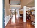 Open foyer featuring gleaming hardwood floors and soaring ceilings, a grand entrance at 3819 Courson St, Marietta, GA 30066