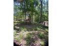Wooded property featuring a red barn and potential building sites, offering a peaceful setting at 6394 Shore Dr, Douglasville, GA 30135