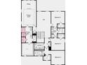 Detailed floor plan of the second story, showcasing the layout of the bedrooms, bathrooms, and loft space at 4034 Dantry Ln, Buford, GA 30519