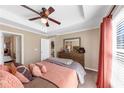 Bedroom with decorative molding, ample natural light, and access to an ensuite bathroom at 805 Pleasant Hill Nw Rd # 343, Lilburn, GA 30047