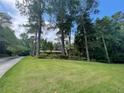 A beautiful home sits on a large lot with tall trees, green lawn, and a long driveway at 1534 Cooper Lake Se Rd, Smyrna, GA 30082