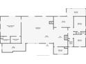 Layout of the home featuring the primary bedroom, living room, and sunroom at 7680 Banks Mill Road Rd, Douglasville, GA 30135
