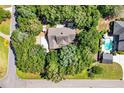 Expansive property showcasing lush greenery, mature trees, swimming pool, and serene outdoor living spaces at 401 Riverwalk, Mcdonough, GA 30252