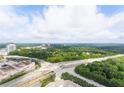 Overhead shot of highway and city at 3445 Stratford Ne Rd # 3403, Atlanta, GA 30326