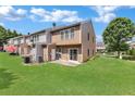 Private backyard with green space and patio area, great for outdoor relaxation at 3028 Sw Deerborne Court Sw Ct, Atlanta, GA 30331