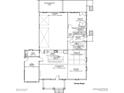 This is the first floor plan, featuring living room, kitchen, dining room, and office, among other rooms at 518 Hoke O'Kelly Mill Sw Rd, Loganville, GA 30052