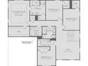 Second floor plan featuring an owner's suite, three additional bedrooms, and a loft area at 4790 Wayt Farm Overlook, Cumming, GA 30040