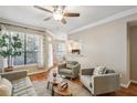 Comfortable living area with plenty of natural light, stylish furnishings, and an open layout at 3777 Peachtree Ne Rd # 1216, Atlanta, GA 30319