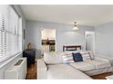 Bright living room with an open floor plan at 300 Peachtree Ne St # 20 O, Atlanta, GA 30308