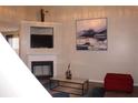 Elegant living room showcasing a fireplace, stylish decor, and comfortable seating at 4190 Wingfoot Ct, Decatur, GA 30035