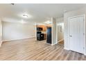 Open concept living space seamlessly connects the kitchen to the spacious living area at 2600 Nw Baker Rd, Atlanta, GA 30318