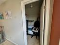 Organized closet with shelving and storage, providing ample space for belongings at 7825 Crownpoint Dr, Alpharetta, GA 30005