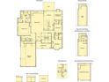 Detailed floor plan showcasing the layout of the home's first and second floors at 7791 Capps Ridge Ln, Douglasville, GA 30135