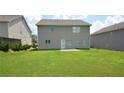 The level backyard features a well-maintained lawn with an enclosed perimeter at 2504 Bear Mountain St, Lithonia, GA 30058