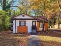 Quaint house boasting a unique facade and beautifully landscaped front yard at 2977 5Th St, Atlanta, GA 30315