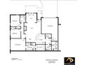 Detailed floor plan showcasing the layout of a house, including bedrooms, living spaces, garage, and outdoor areas at 3311 Lindenridge Dr, Buford, GA 30519