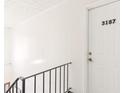 Hallway with a white door and unit number 3187 at 3187 Abbeywood Dr, Decatur, GA 30034