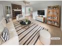 Bright living room with fireplace, modern furnishings, and stylish decor creating a welcoming space at 4023 Oak Crest Dr, Tucker, GA 30084