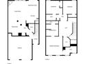 Detailed floorplan showcasing the layout of both floors, highlighting the room sizes and flow at 1795 Waterside Nw Dr, Kennesaw, GA 30152