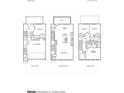 EMALINE floor plan of a 2,193 sq. ft. townhome featuring three levels, a two-car garage and a deck at 2197 Wexford Dr # 39, Atlanta, GA 30319