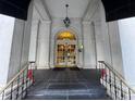 Grand entrance with arched doorway, classic details and brass handrails at 199 14Th Street Ne St # 704, Atlanta, GA 30309