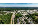 Aerial view showing the property's proximity to Alpha Loop, downtown Alpharetta, and Avalon at 11760 Stratham Dr, Alpharetta, GA 30009