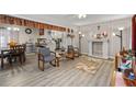 Open-concept living space, seamlessly connected to the dining and kitchen areas at 999 Chestnut Oak Ct, Lawrenceville, GA 30046