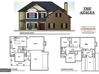 Two-story brick home with a large front porch and attached garage at 5635 Laney Dr # Ln34, Rex, GA 30273