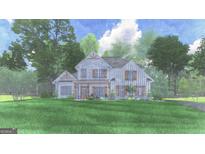 Two-story home with front porch and landscaped lawn at 551 Bohannon Rd # 10, Grantville, GA 30220